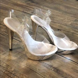 Lightly Worn Bikini Competition Heels